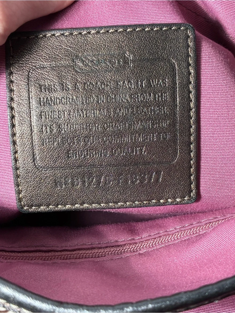 Coach authentic optic